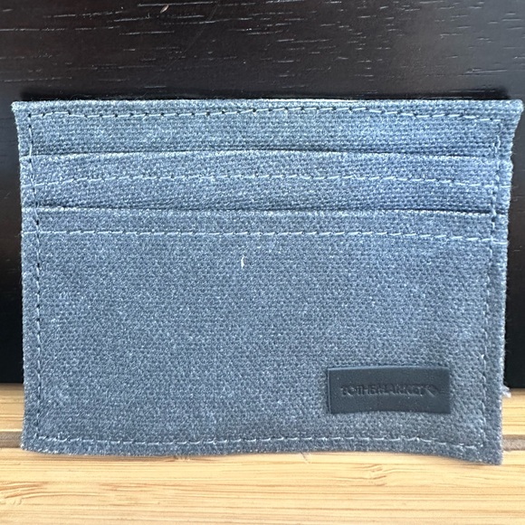 To the Market Classic Slim Wallet canvas cardholder 2 pattern organic cotton NWT - Picture 9 of 11